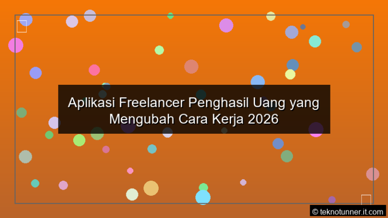 foto Aplikasi Freelancer Penghasil Uang yang Mengubah Cara Kerja 2026