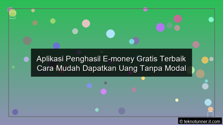 gambar Aplikasi Penghasil Emoney Gratis Terbaik Cara Mudah Dapatkan Uang Tanpa Modal